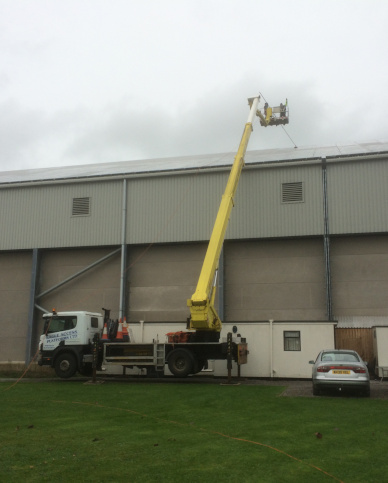 Frome commercial roof cleaning with a steam cleaner